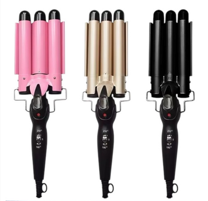 Plancha Rizadora Ondas de Sirena –Brillo, Volumen y Estilo