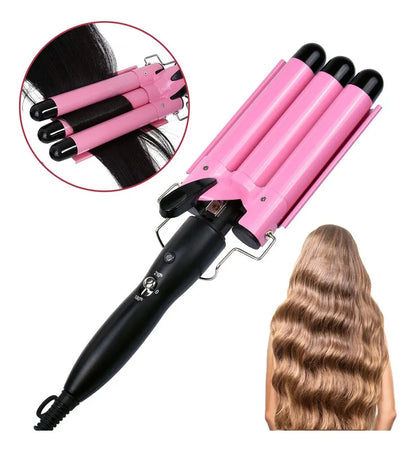 Plancha Rizadora Ondas de Sirena –Brillo, Volumen y Estilo