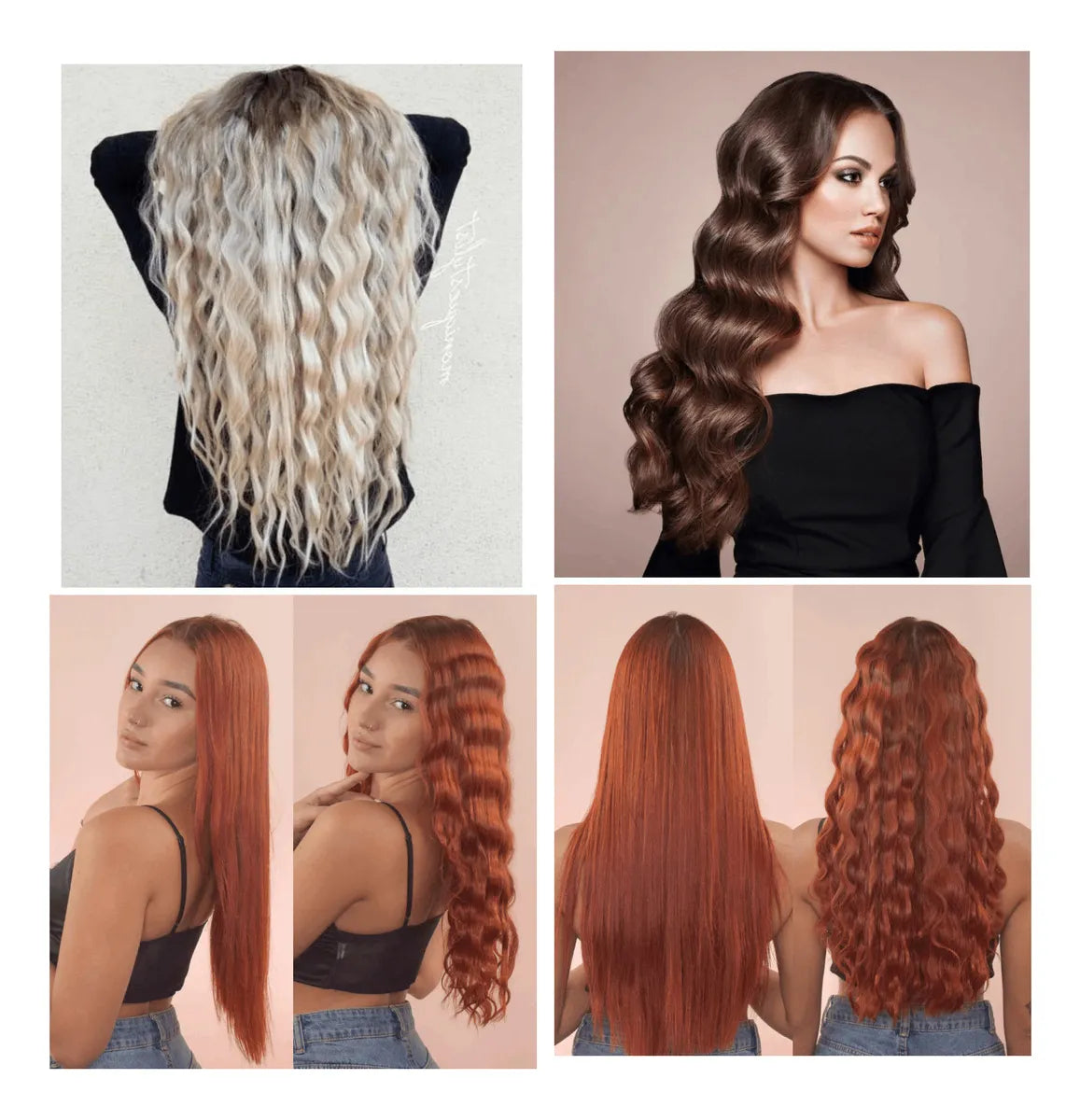 Plancha Rizadora Ondas de Sirena –Brillo, Volumen y Estilo