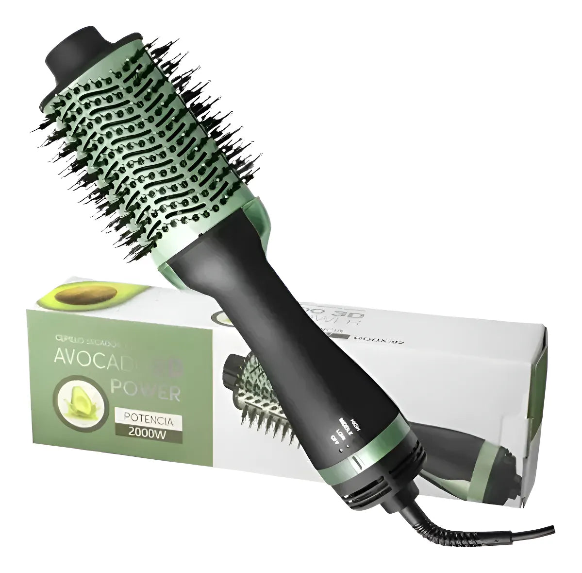 Cepillo Secador 3 en 1: Alisa, Seca y Da Volumen
