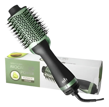 Cepillo Secador 3 en 1: Alisa, Seca y Da Volumen