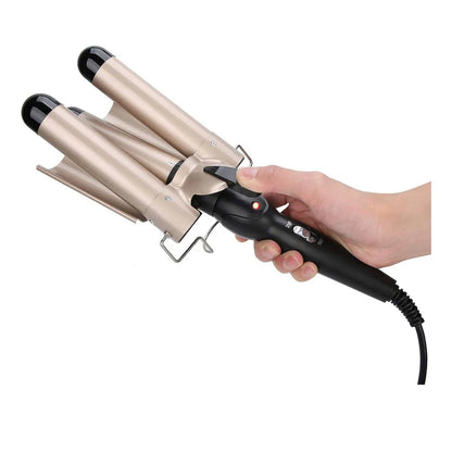 Plancha Rizadora Ondas de Sirena –Brillo, Volumen y Estilo